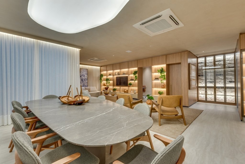 Cozinha Gourmet Premium com Ventilação Direta Le Blu Consciente Setor Marista Goiânia